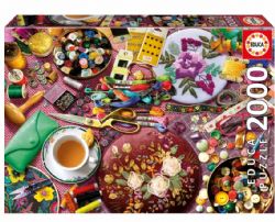 EDUCA CASSE-TÊTE 2000 PIÈCES - LA TABLE DE COUTURE #20263